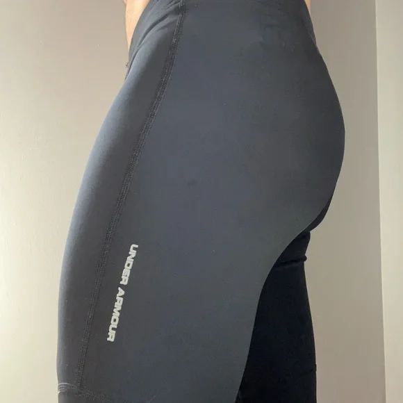 Under Armour Black Running Tights - Picture 4 of 11
